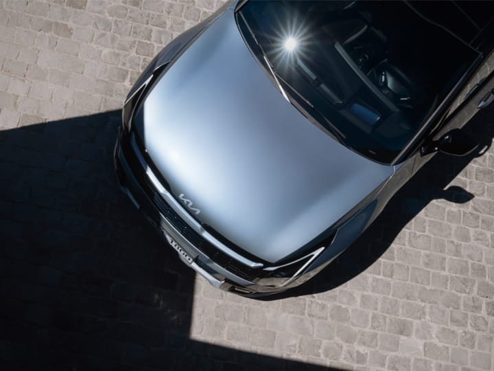 Kia Drive - Vogelperspektive auf einen Kia Sportage