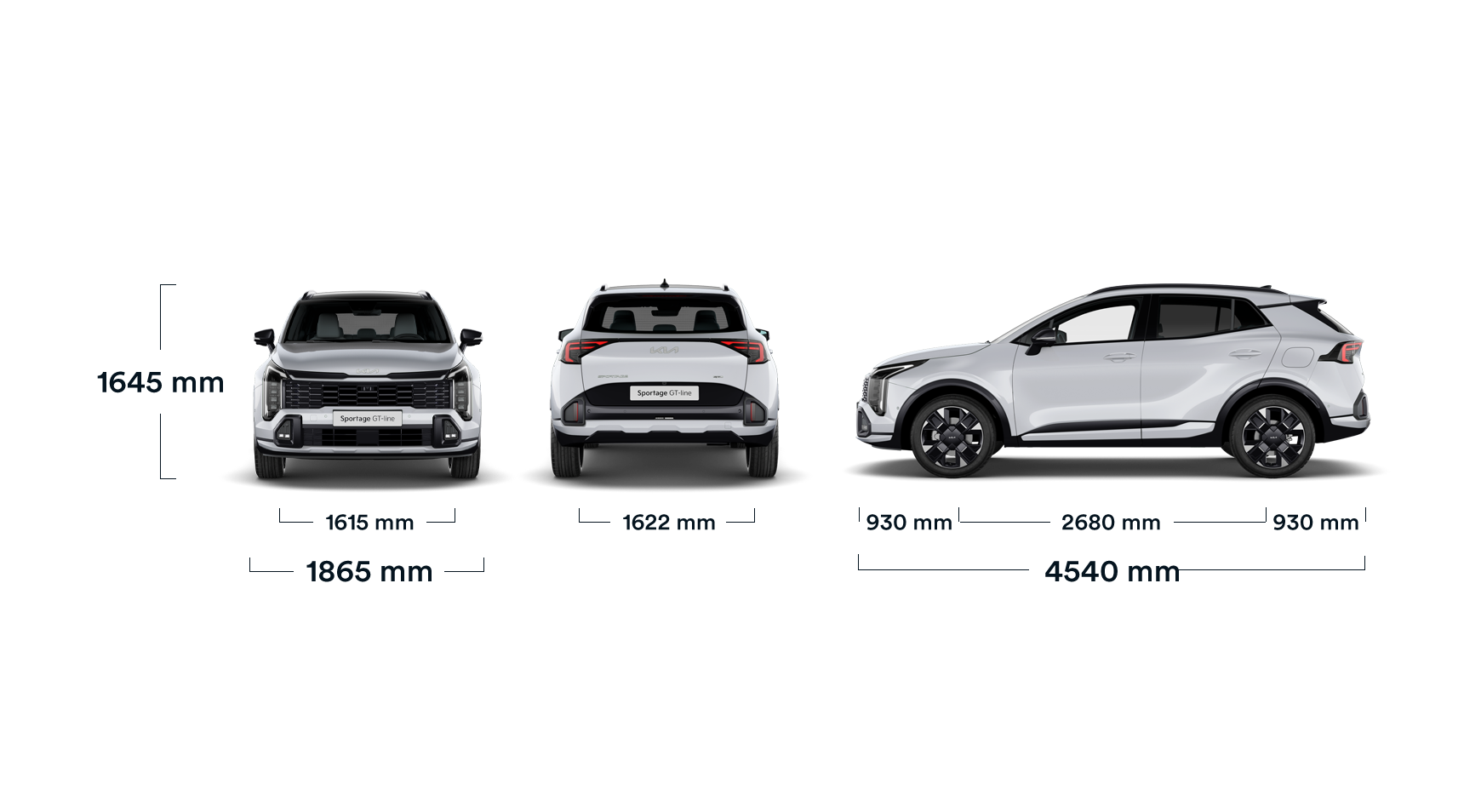 Kia Sportage Abmessungen